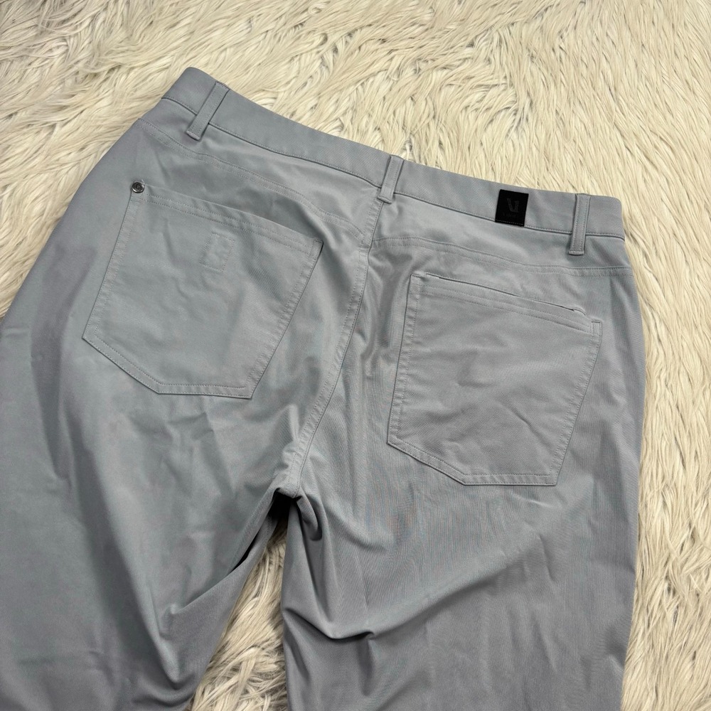 Vuori Men's 32 Gray Meta Pant Slim Chino Athleisure Workwear Office - Picture 6 of 6